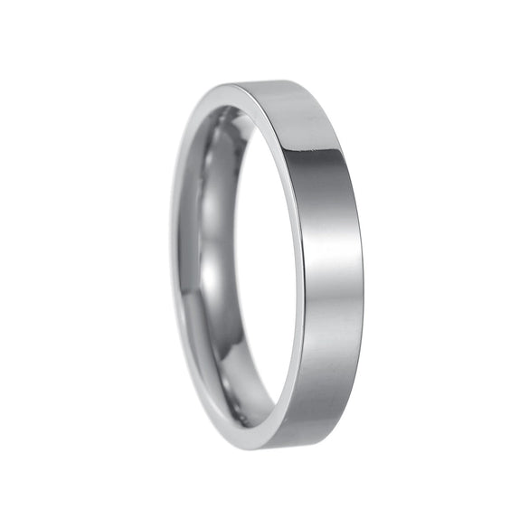 Wholesale Stainless Steel Geometric Simple Style Unisex Electroplated Ring Jewelry