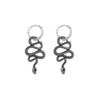 Wholesale Stainless Steel Geometric Snake Polish Earrings For Men And Women