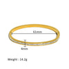 Wholesale Stainless Steel Geometric Star Flower Zircon Ladies Buckle Bracelet With 18K Plating