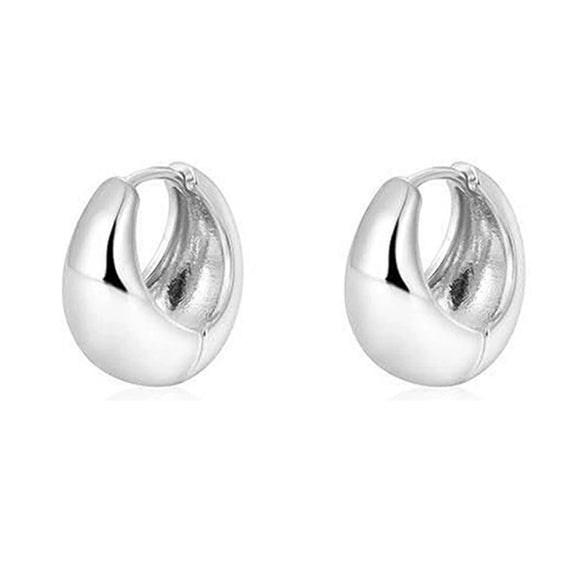 Wholesale Stainless Steel Geometric Star Shape Open Earrings Real Gold Electroplated For Women