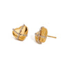 Wholesale Stainless Steel Geometric Style Electroplated Chain Earrings For Women