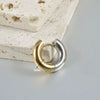 Wholesale Stainless Steel Geometric Style Electroplated Unisex Earrings