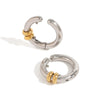 Wholesale Stainless Steel Geometric Style Electroplated Women's Earrings