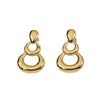 Wholesale Stainless Steel Geometric Style Electroplated Women's Earrings