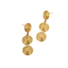 Wholesale Stainless Steel Geometric Style Electroplated Women's Ring Earrings