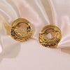 Wholesale Stainless Steel Geometric Sweet Cool Style Stamping Earrings For Women