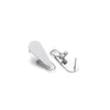 Wholesale Stainless Steel Geometric Water Drop Painting Ear Clip Jewelry