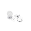 Wholesale Stainless Steel Geometric Water Drop Painting Ear Clip Jewelry