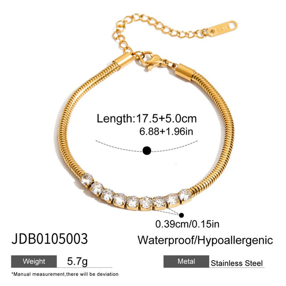 Wholesale Stainless Steel Geometric Water Drop Pendant Necklace With Electroplating For Women
