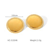 Wholesale Stainless Steel Geometric Women's Earrings With Electroplating