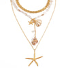 Wholesale Stainless Steel Geometric Women's Light Luxury Highend Clavicle Chain Necklace With Electroplating