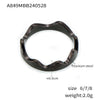 Wholesale 316L Stainless Steel Geometric Zircon Inlaid Irregular Shaped Clavicle Necklace Jewelry With Electroplating Treatment For Women