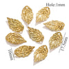 Wholesale Stainless Steel Ginkgo Leaf And Small Flower Antique Style Electroplated Earrings And Headwear Accessories Pendant