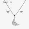 Wholesale Stainless Steel Gold Earrings Necklace Set With Bear Pattern Pendants And Ochain Electroplated With Letters Numbers Text Design