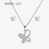 Wholesale Stainless Steel Gold Earrings Necklace Set With Bear Pattern Pendants And Ochain Electroplated With Letters Numbers Text Design