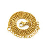 Wholesale 316L Stainless Steel Gold Plated Geometric S Chain Necklace