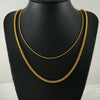 Wholesale 316L Stainless Steel Gold Plated Geometric S Chain Necklace