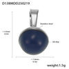 Wholesale Stainless Steel Gold Plated Pendants With Wave Geometry Animals Zodiac Patterns Electroplated