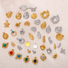 Wholesale Stainless Steel Gold Plated Pendants With Wave Geometry Animals Zodiac Patterns Electroplated