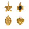 Wholesale Stainless Steel Gold Plated Pendants With Wave Geometry Animals Zodiac Patterns Electroplated