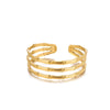 Wholesale Stainless Steel Goldplated Circular Bracelets With Retro Elegance