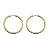 Wholesale Stainless Steel Goldplated Cshaped Geometric French Retro Earrings