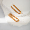 Wholesale Stainless Steel Goldplated Geometric Long Tassel Earrings For Women Fashion Style