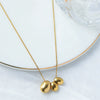 Wholesale Stainless Steel Goldplated Geometric Necklace For Women