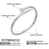 Wholesale Stainless Steel Goldplated Geometric Plum Blossom Stud Bracelet Light Luxury Hand Jewelry
