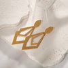 Wholesale Stainless Steel Goldplated Geometric Rhombus Hollow Doublelayer Women's Earrings