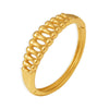 Wholesale Stainless Steel Goldplated Hollow Bracelet With Bone Stitching And Geometric Style