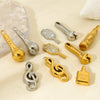 Wholesale Stainless Steel Goldplated Wine Bottle Pendant Jewelry Accessories