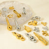 Wholesale Stainless Steel Goldplated Wine Bottle Pendant Jewelry Accessories