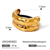 Wholesale Stainless Steel Hair Ring With Smooth U Shaped Black Rubber Band High Elasticity Electroplated