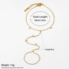 Wholesale Stainless Steel Hand Chain With Simple Style And Fivepointed Star Pattern Electroplated