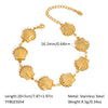 Wholesale Stainless Steel Handstitched Marine Life Pattern Electroplated Necklaces And Bracelets For Women
