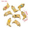 Wholesale Stainless Steel Heart And Boot Charms For Diy Bracelet And Necklace Dripping Oil Style
