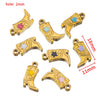 Wholesale Stainless Steel Heart And Boot Charms For Diy Bracelet And Necklace Dripping Oil Style