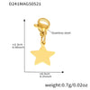 Wholesale Stainless Steel Heart Bow Geometric Jewelry Electroplated Women's Bracelet