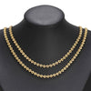 Wholesale Stainless Steel Heart Pattern Electroplated Chain Jewelry