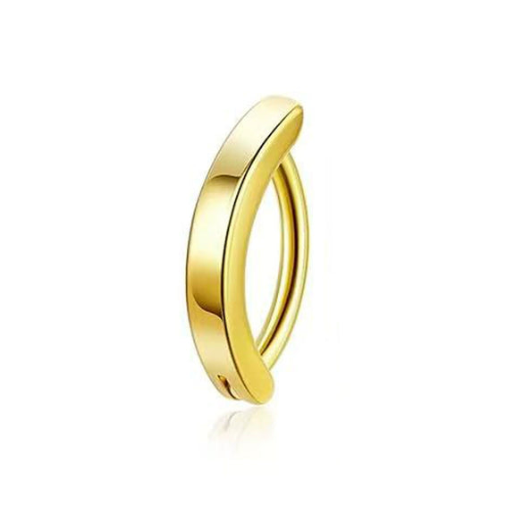 Wholesale Stainless Steel Heart Shape Electroplating Navel Ring Body Piercing Jewelry For Unisex