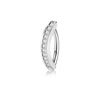 Wholesale Stainless Steel Heart Shape Electroplating Navel Ring Body Piercing Jewelry For Unisex