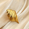 Wholesale Stainless Steel Heart Shape Luxury Niche Natural Style Electroplated Ring Jewelry