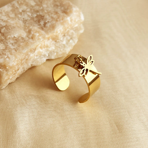 Wholesale Stainless Steel Heart Shaped Pendant Ring With Electroplating For Women And Men Natural And Geometric Style