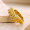 Wholesale Stainless Steel Heartshaped Electroplating Unisex And Women's Personality Open Ring