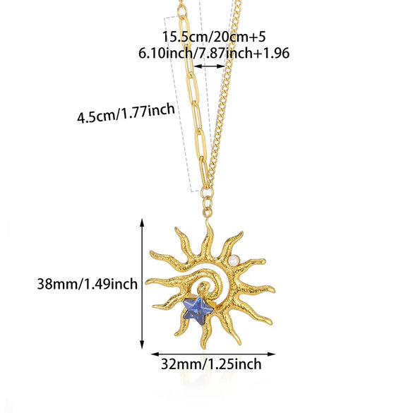 Wholesale Stainless Steel Heartshaped Zircon Pendant Necklace With Electroplating For Women Light Luxury Style