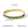 Wholesale Stainless Steel Heartshaped Zirconia Bracelet With Geometric Style And Light Luxury Feel