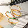 Wholesale Stainless Steel Heartshaped Zirconia Bracelet With Geometric Style And Light Luxury Feel