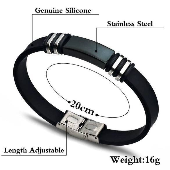 Wholesale Stainless Steel Hiphop Style Polished Unisex Bracelet