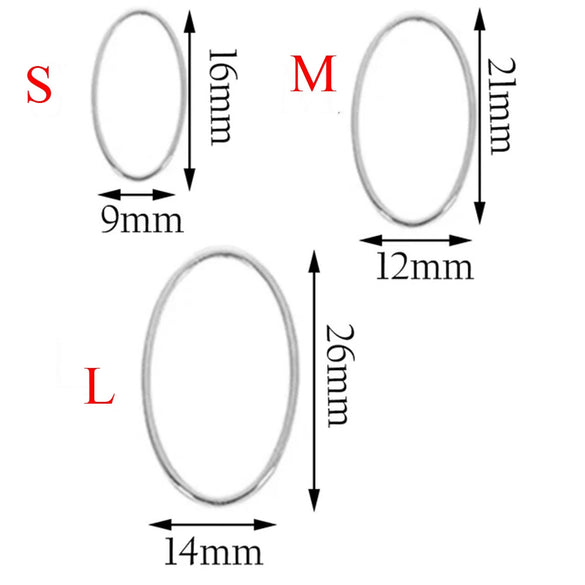 Wholesale Stainless Steel Hollow Love Triangle Round Water Drop Geometric Pattern Earrings Base Accessories With Electroplating
